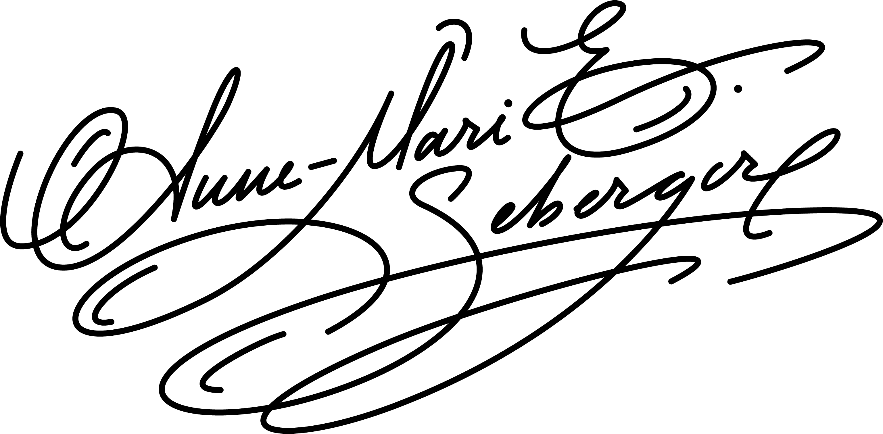 Anne-Mari Seberger signature